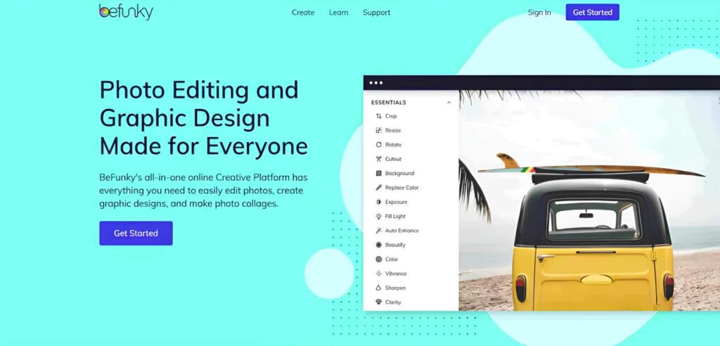 BeFunky - Alternative to canva
